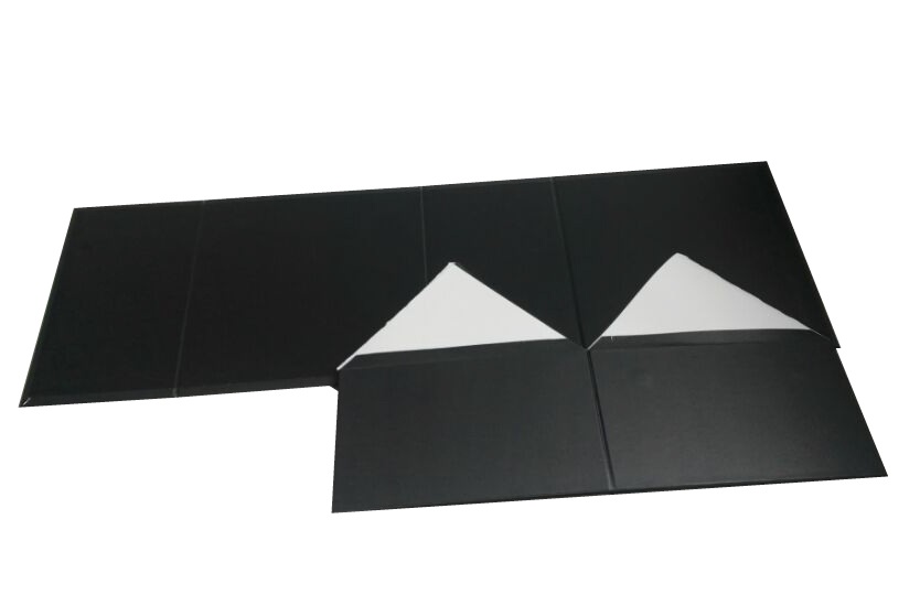 Flip Type Foldable Bookshape Rigid Packaging Collapsible Paper Gift Box