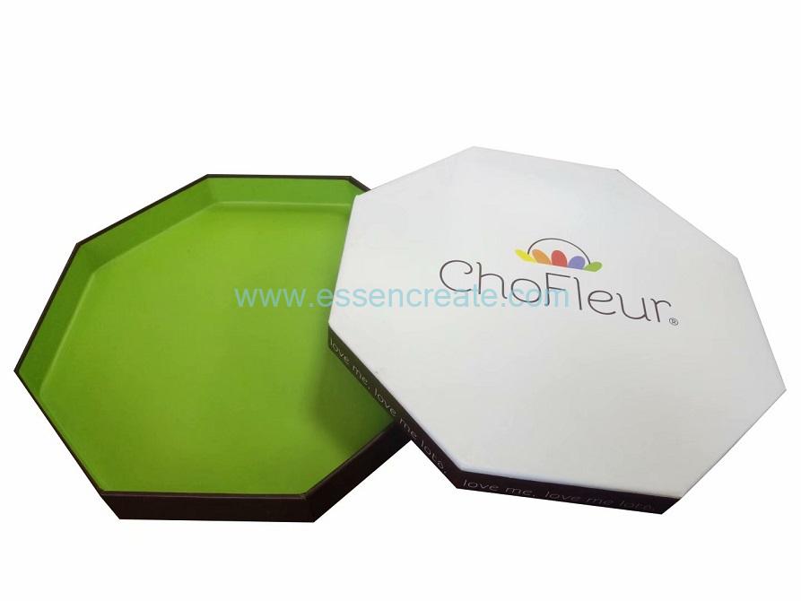 Single Tier Octagonal Eight Sides Chocolate Gift Box