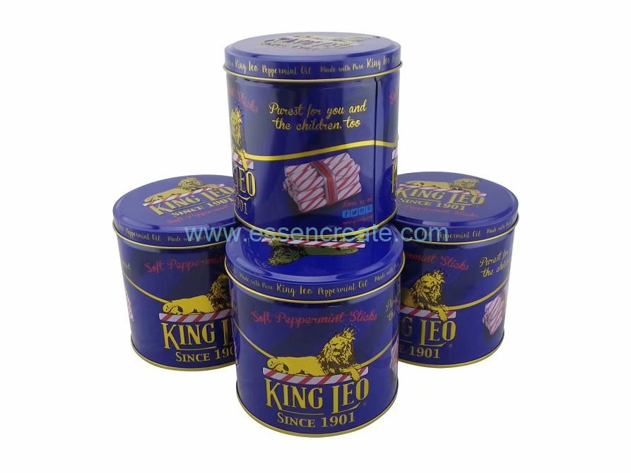 Food Grade Round Tin Packaging Box