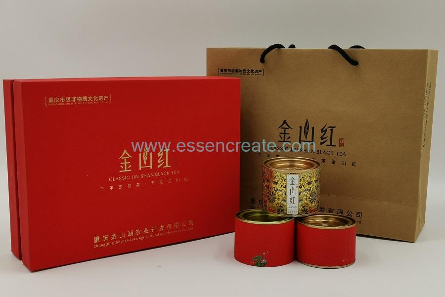 Composite Tea Packaging Cans with Box and Bag