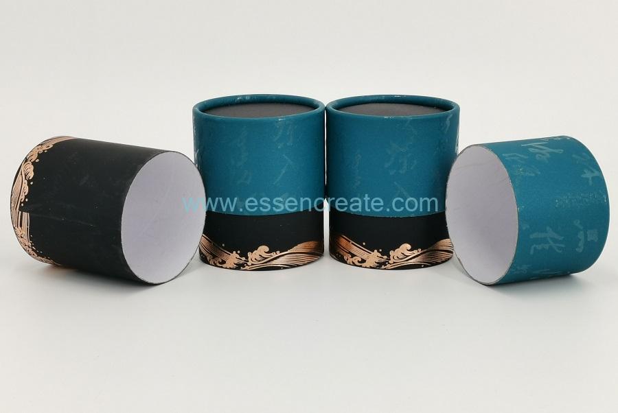 Two Pieces Round Tea Cans