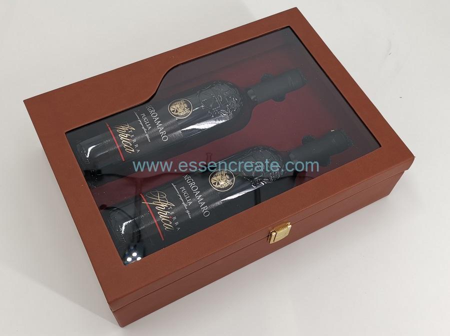 Cosmetic Packing Leather PU Box