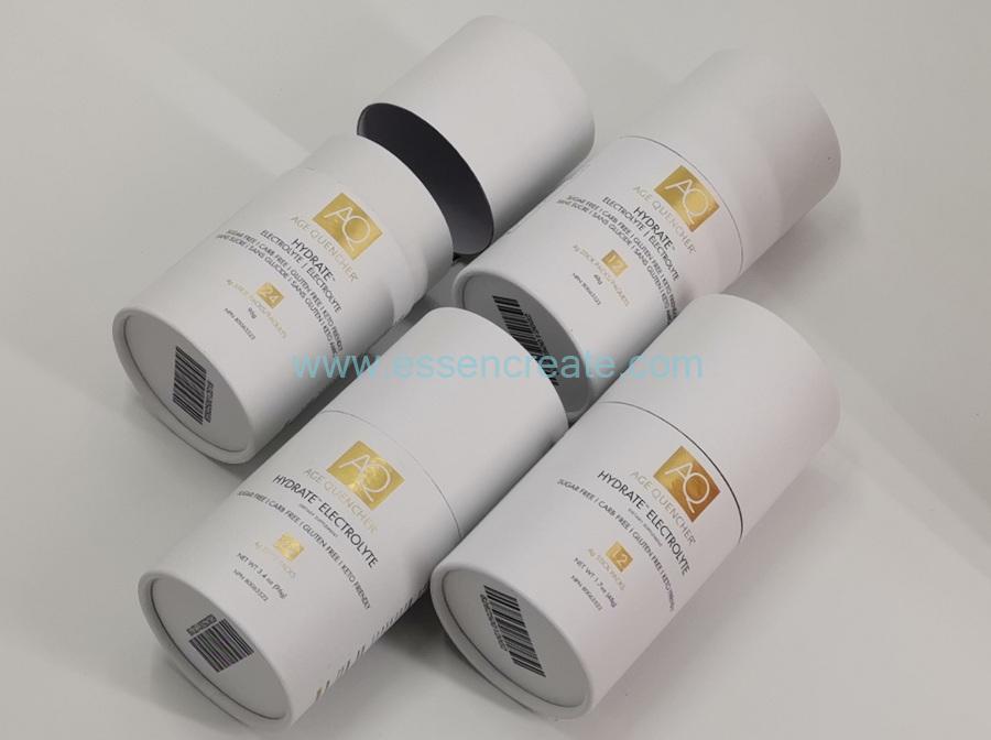 Kraft Paper Tube with Hot Stamping