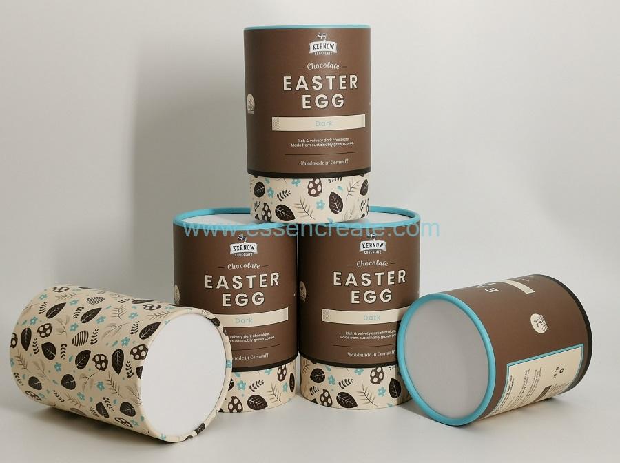 Two Pieces Chocolate Packaging Tube