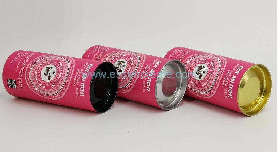 Health Food Packaging Paper Cans