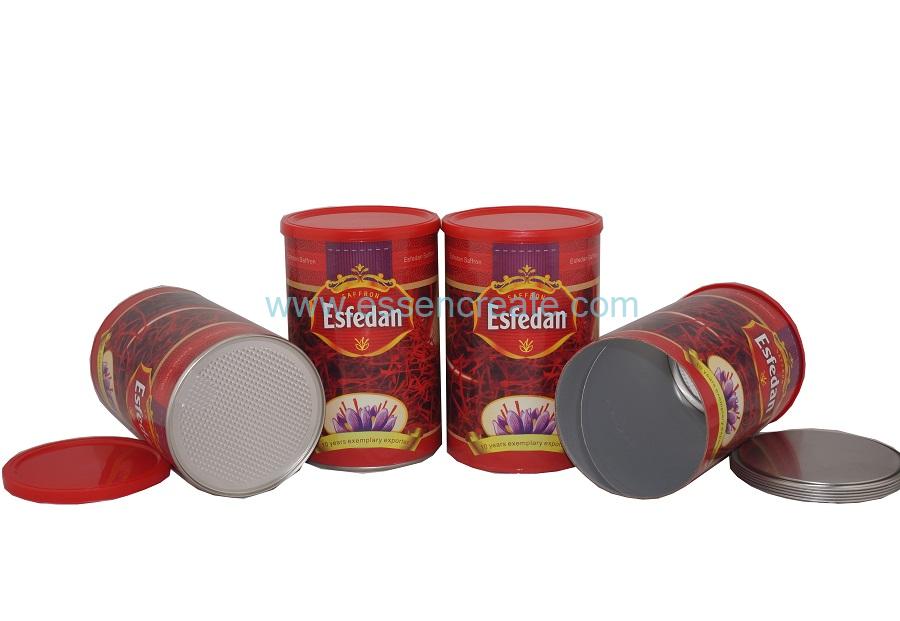 Saffron Packaging Composite Paper Tube With Good Airtight