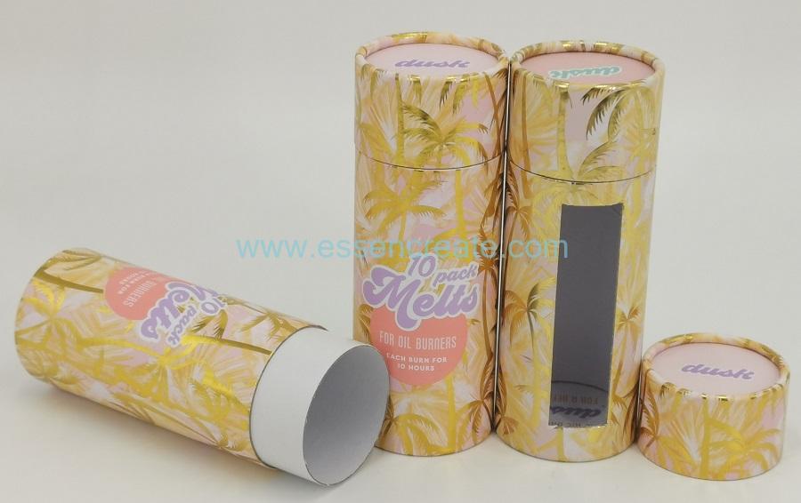 Tube de papier d'emballage de bougie Tube de papier d'emballage de bougie