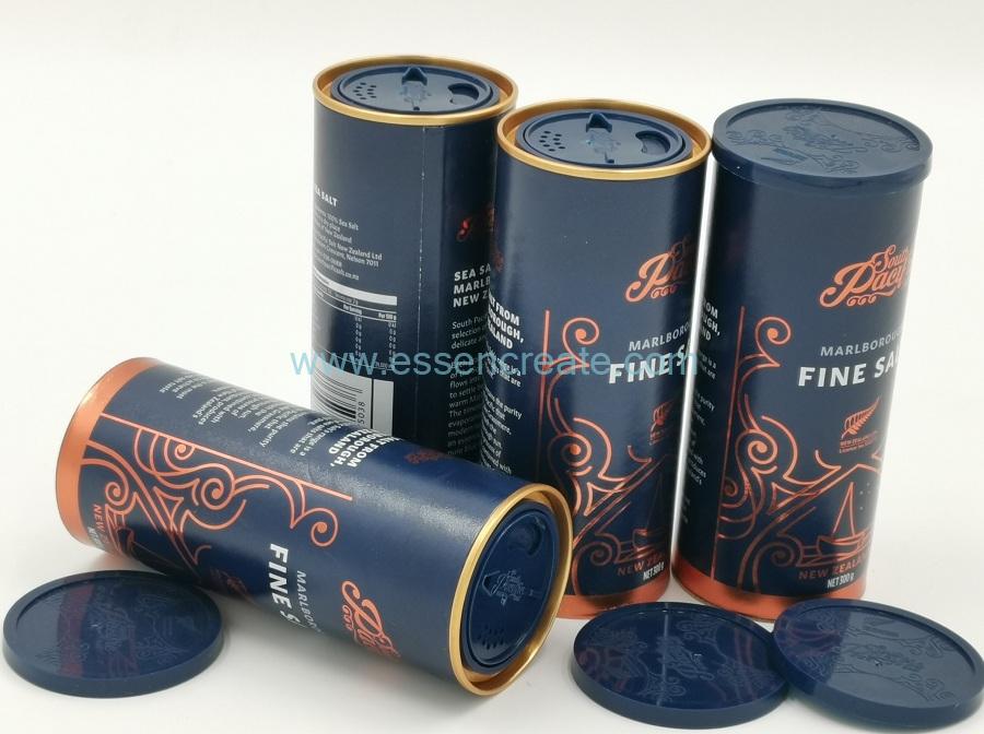 Tube en papier pour salière