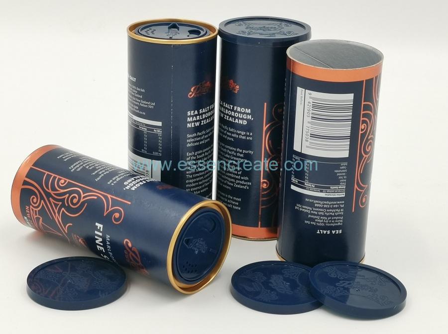 Bidons de sel pour shaker cylindrique