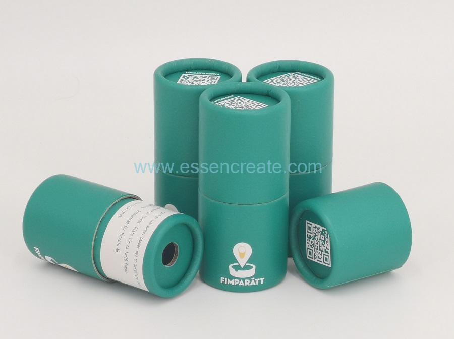 Tube d'emballage de bout de cigarette écologique Tube d'emballage de bout de cigarette écologique