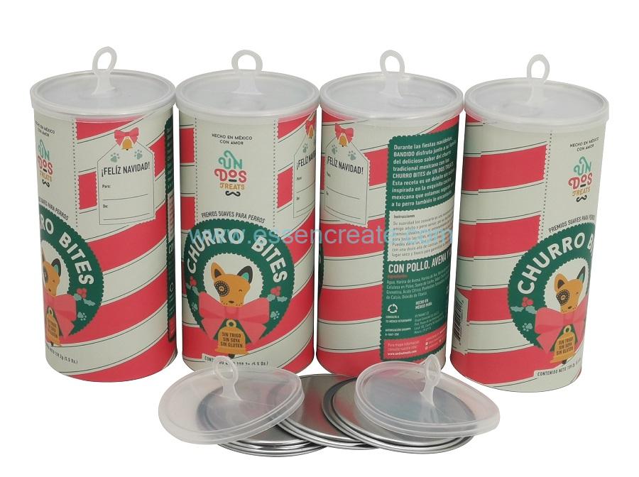 Boîte de papier d'emballage de poudre alimentaire