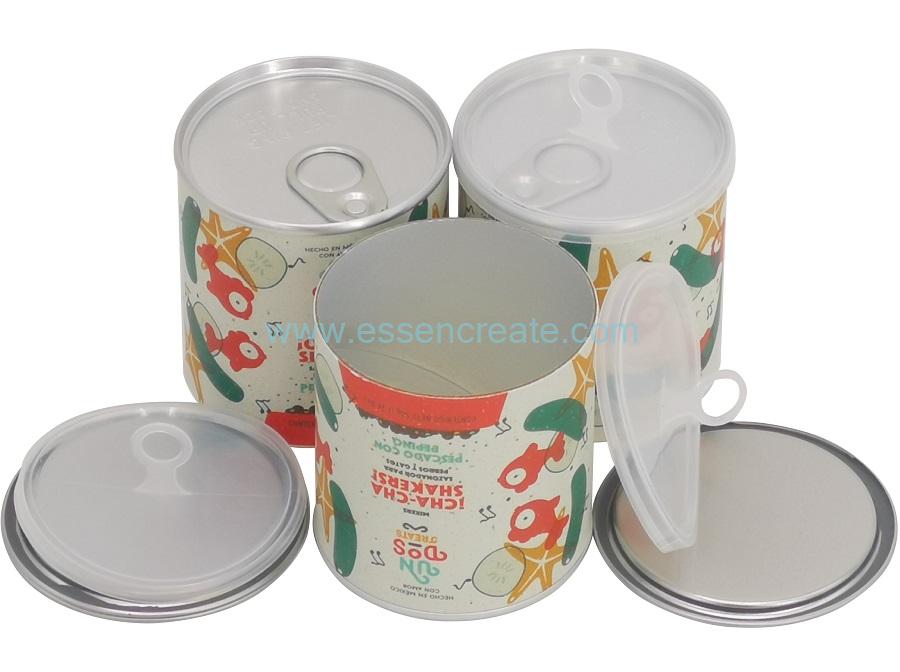 Boîte de papier d'emballage d'aliments pour poissons