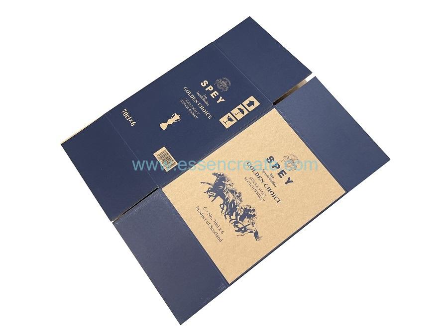 Coffret d'expédition de whisky 70cl