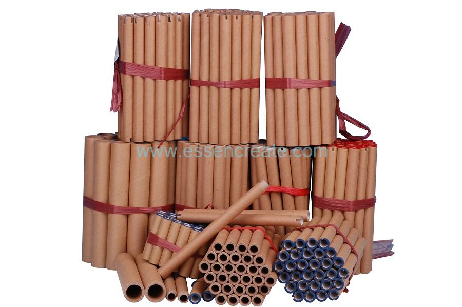 Tube industriel de carton de tuyau de noyau de textile de papier de petit pain d'emballage en spirale