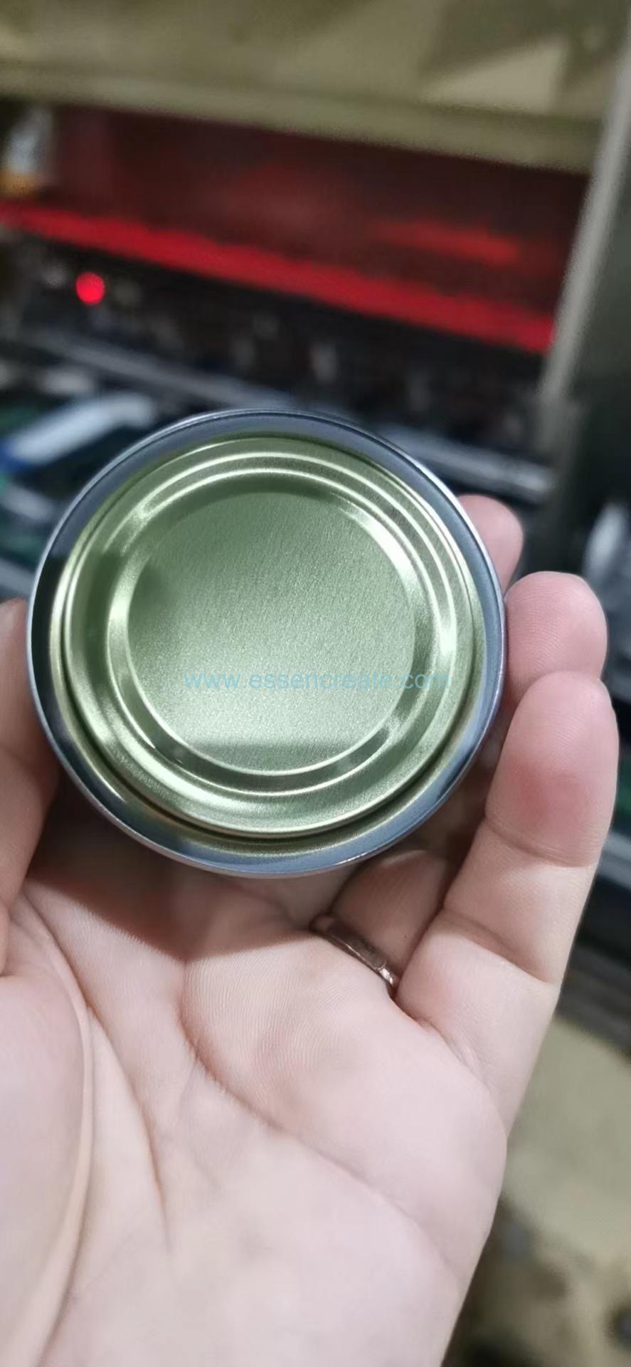 Couvercles à fond rond
