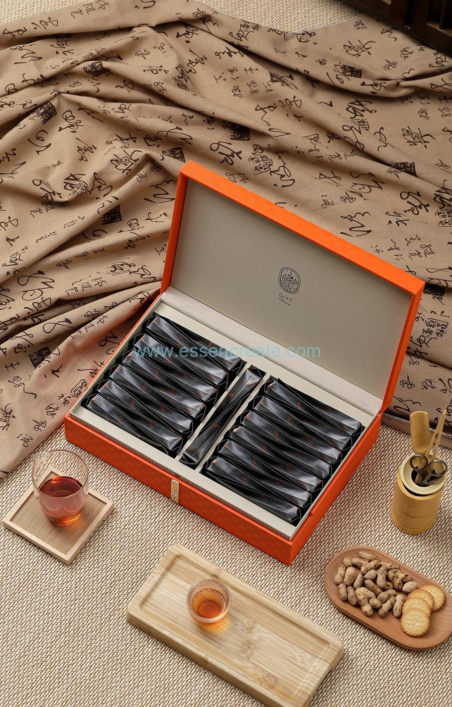 boîte de sachets de thé premium
