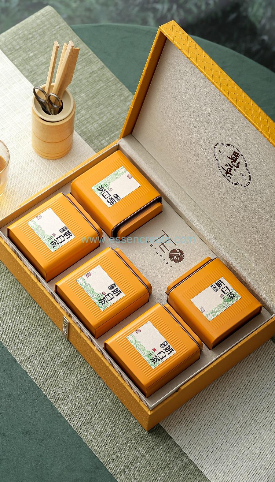 coffret cadeau à thé