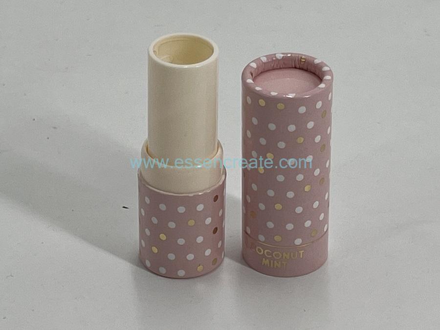 Tubes de luxe roses rechargeables, tube en papier pour rouge à lèvres Tubes de luxe roses rechargeables, tube en papier pour rouge à lèvres