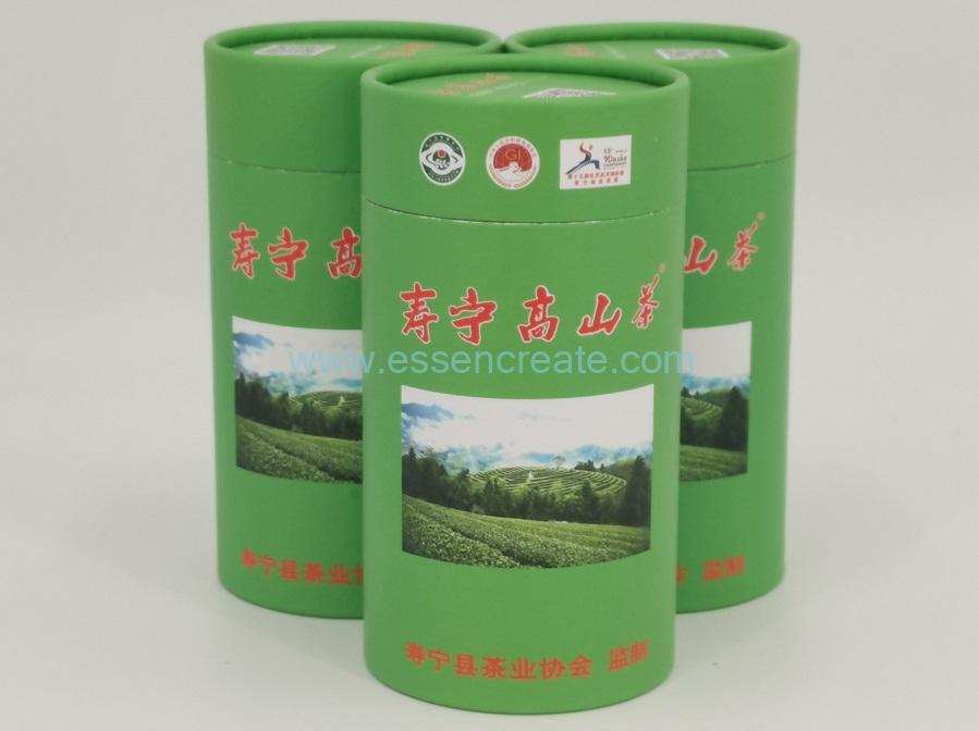 boîte de conserve hexagonale pour le thé