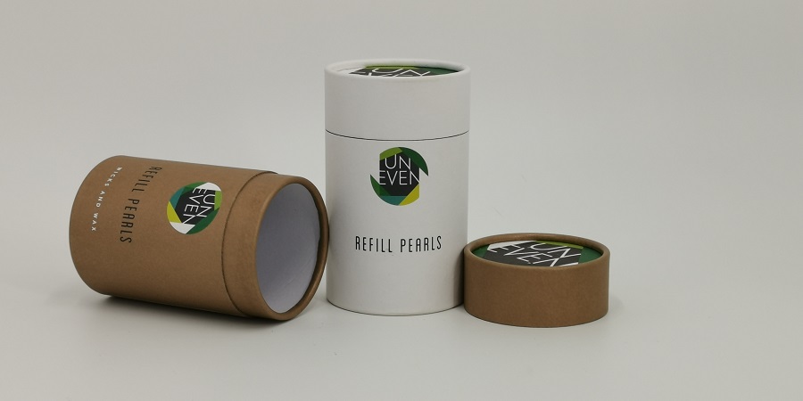 bougeoir en tube de verre