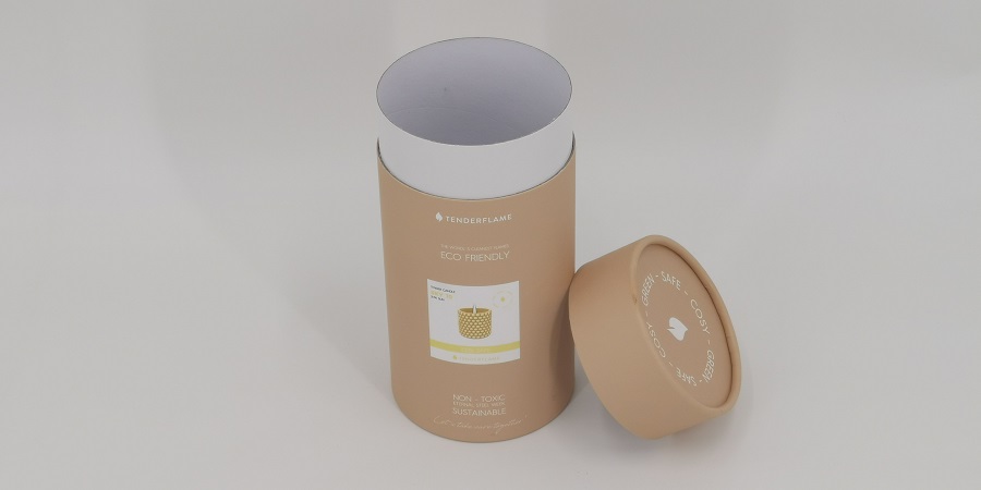 tube de papier en rouleau