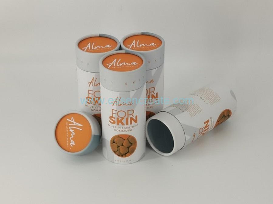 tube de papier de bouteille de parfum