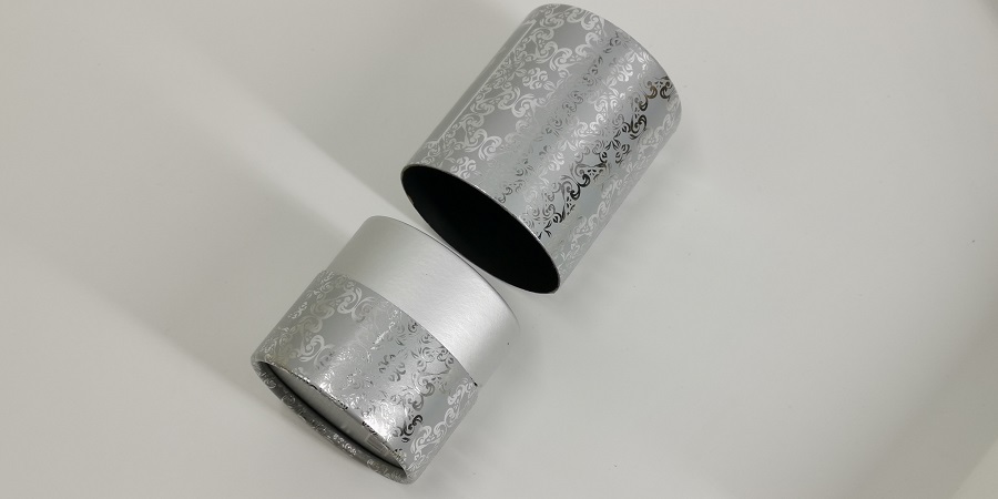 tube de papier de santé alimentaire pot peut avec joint