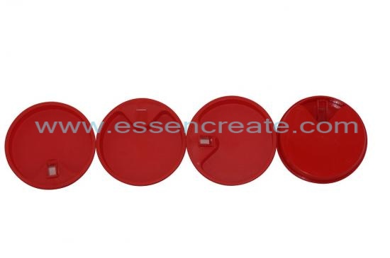 couvercles de sel en plastique