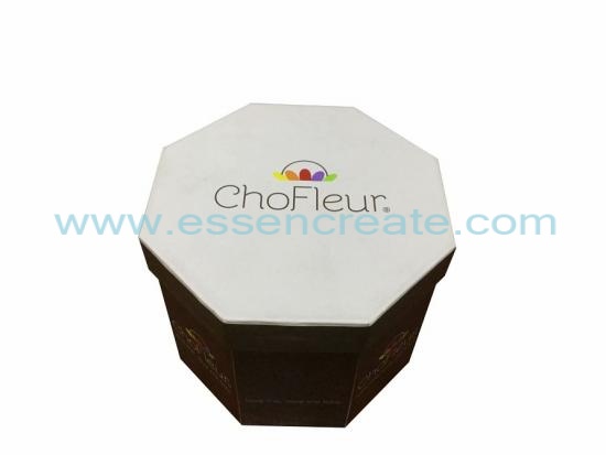 Four Tier Octagonal Foldable Chocolate Box