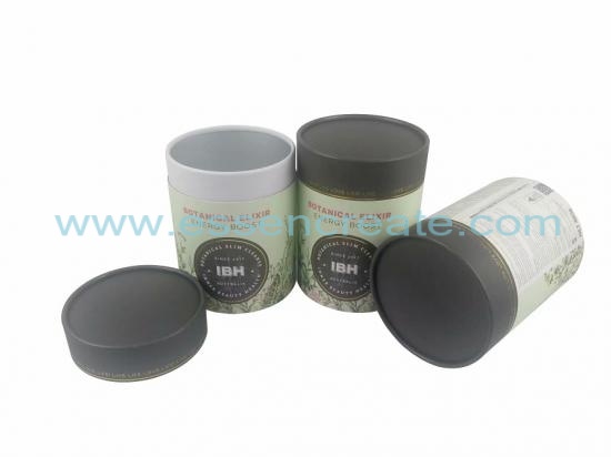 Powder Packaging Round Tube Rolled Edge
