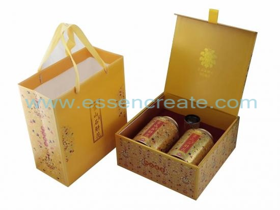 Tea Paper Cans Packing Gift Box