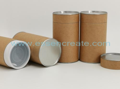 boîte de tube de papier kraft cyliner