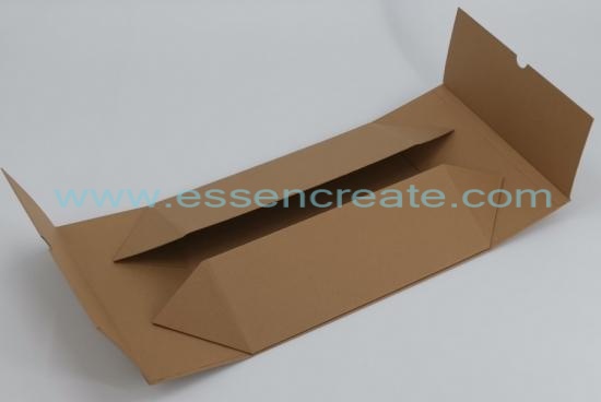 Foldable Two Pieces Kraft Rigid Box