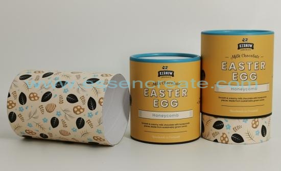 Honeycomb Chocolate Packaging Round Tube Box
