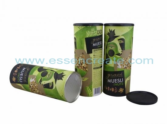 Muesli Nuts Packaging Composite Paper Tube