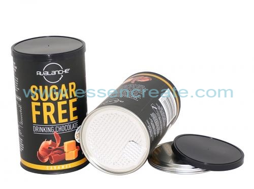 Paper Tube Chocolate Packaging Canister
