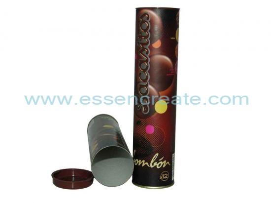 Chocolate Ball Packaging Paper Tube