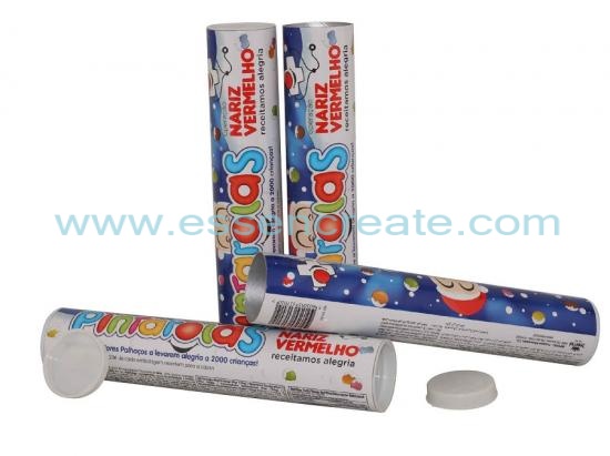 Marble Chocolate Packaging Paper Tube