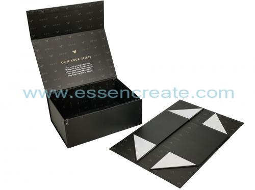 Foldable Wine Glass Packaging Magnetic Box