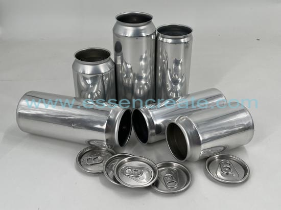 Canettes en aluminium d'emballage de boissons