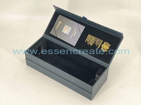 Coffret cadeau whisky avec poignée de sac