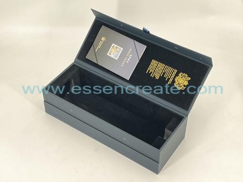 Coffret cadeau whisky avec poignée de sac