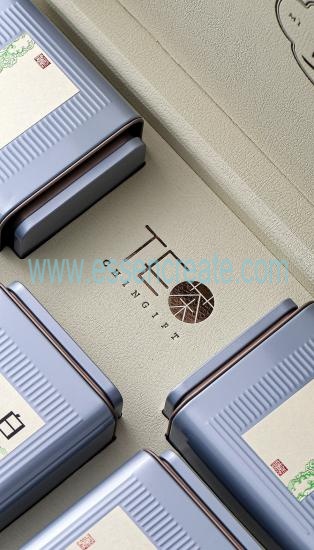 White Tea Gift Box With Five Small Tins