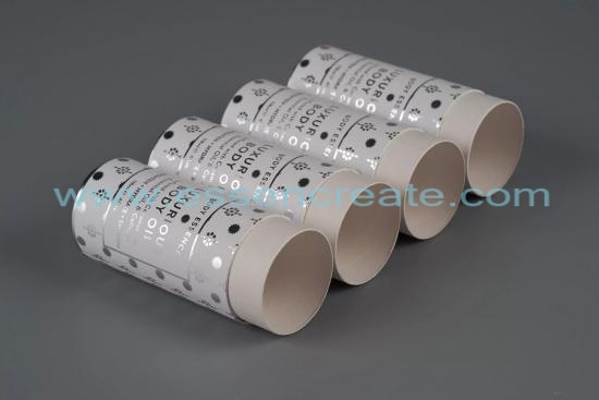 Kinds Of Skin Care Cosmetics Wrapping Paper Cans
