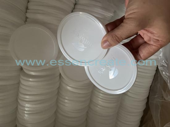 Toutes sortes de produits en plastique Couvercle en plastique blanc