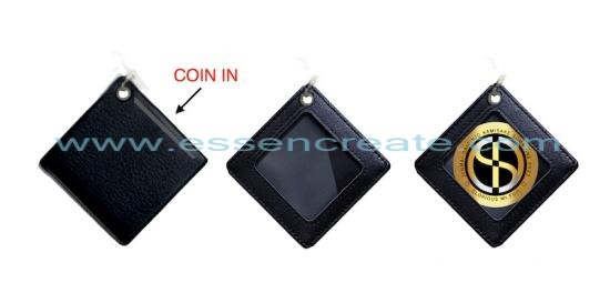 PU Leather Coin Case