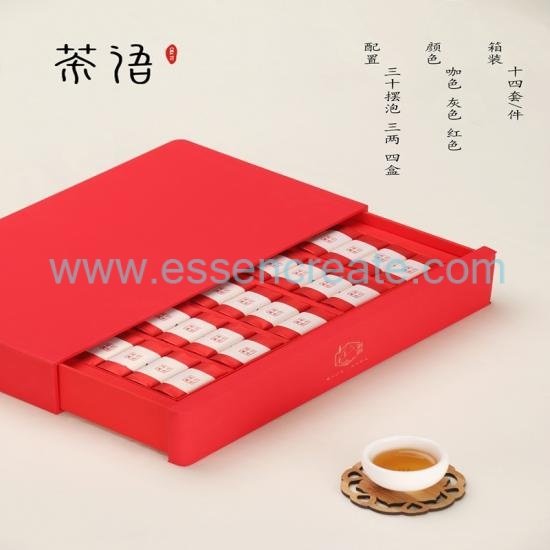Boîte cadeau de thé élégant