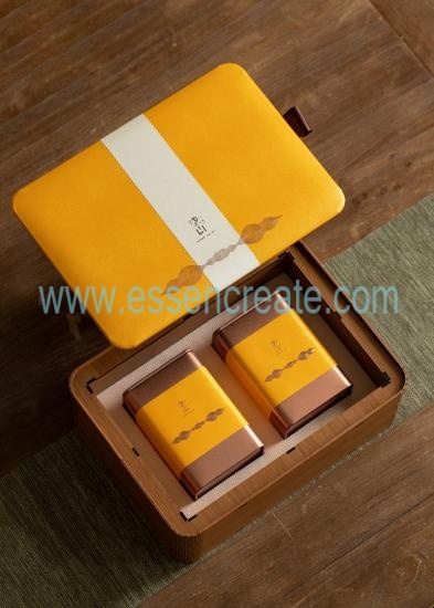 Wholesale natural bamboo tea boxes with wooden storage