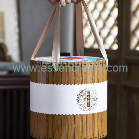 Emballage de thé en bois personnalisé