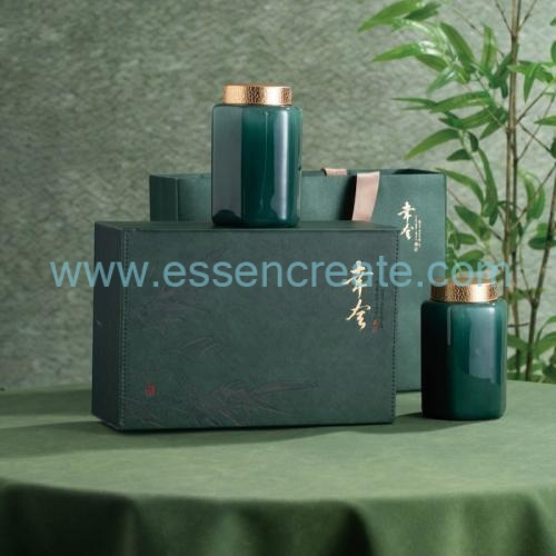 Custom Leather Tea Packaging Box